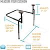 Stander EZ Stand-N-Go, Chair Lift Assist for Elderly, Grab Bar Standing Aid for Seniors, Daily Living Mobility Aid view 2