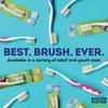 MOUTHWATCHERS Soft Flossing Manual Toothbrush for Adults, 2 Pack, Ultra Clean, Good for Sensitive Teeth and Gums, by Dr. Plotka's, Colors May Vary view 3