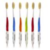 MOUTHWATCHERS Soft Flossing Toothbrushes for Adults, Value 6 Pack, Ultra Clean Manual Toothbrush Set for Sensitive Teeth & Gums, by Dr. Plotka, Assorted Colors view 1