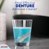 Secure Daily Cleansing Tablets - pH 9 Formula Thoroughly Cleans Dentures - Fights Odors, Stains & Germs - For Dentures, Nightguards, Retainers & Partials - 32 Tablets (3 Pack) view 4