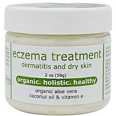Made from Earth Eczema Cream for Dry Dermatitis Skin with Aloe & Vitamin E, 2oz