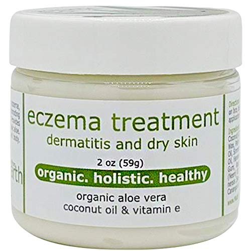 Made from Earth Eczema Cream for Dry Dermatitis Skin with Aloe & Vitamin E, 2oz