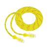 3M P3001 Multiple Use Peltor NEXT Tri-Flange Triple-Flange Elastomeric Polymer Corded Earplugs With Cloth Cord And LiveWire Stem (100 Pair Per Box) (100/PR) view 1