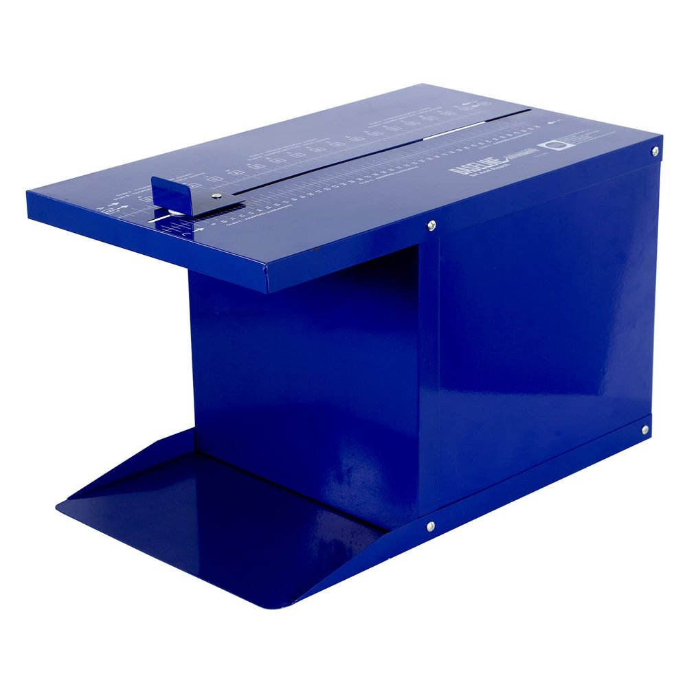 Baseline Sit n' Reach Trunk Flexibility Assessment Testing Box with Easy-To-Read Scale and Footplate for Rehab, Chiropractic, and Sports Training