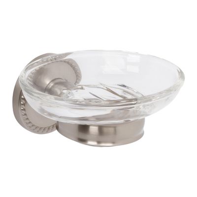Ginger 1515/SN Canterbury Soap Dish, Satin Nickel