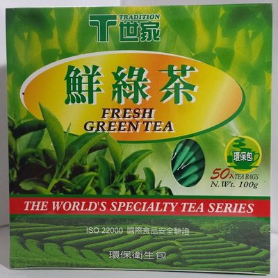 TRADITION Fresh Green Tea 50 tea bags n. wt 100 g