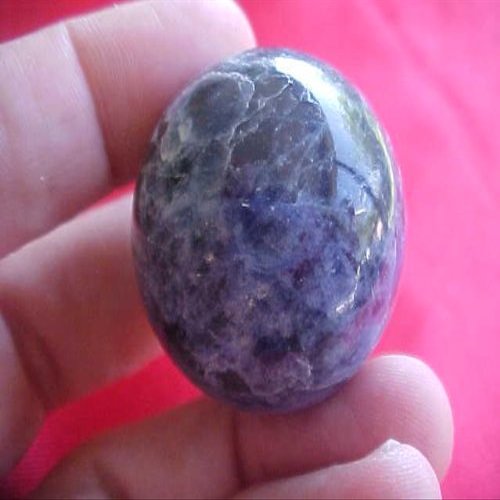 Gemqz C6020 Sodalite Carved Sphere Nice !!!
