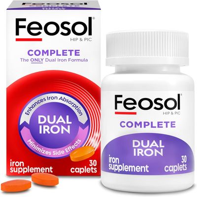 Feosol Complete with Bifera,30 Count (Pack of 2)