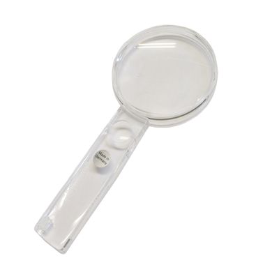 ESCHENBACH 2612-80B Handheld Magnifier Economical Crystal Loupe, Approximately 2 Times, Made in Germany