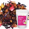 Blueberry Muffin Hibiscus Herbal Fruit Tea - Caffeine Free Loose Leaf Bulk Herbs and Flowers - 1 Pound (16 Oz) Pouch view 1