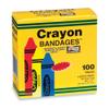 SmileMakers Crayon Bandages Adhesive - 100 per Pack view 1