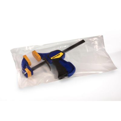 12" x 14" x 3 mil Clear Eco-Manufactured Plastic Layflat Bags (Case of 1,000)