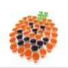 Party Essentials N2525 Soft Plastic Shot Glass and Lid, 2.5 oz. Capacity, Clear (18 Packs of 25) view 3