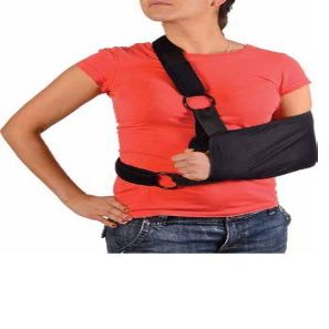 Shoulder Immobilizer with Foam Straps - Medium