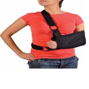 Shoulder Immobilizer with Foam Straps - Medium