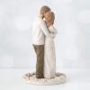 Willow Tree Together, sculpted hand-painted cake topper view 4