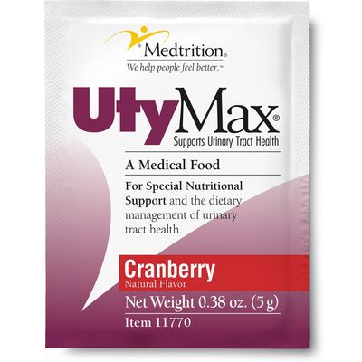 National Nutrition UtyMax CranMax Drink Mix - Cranberry - 5 gm - Case
