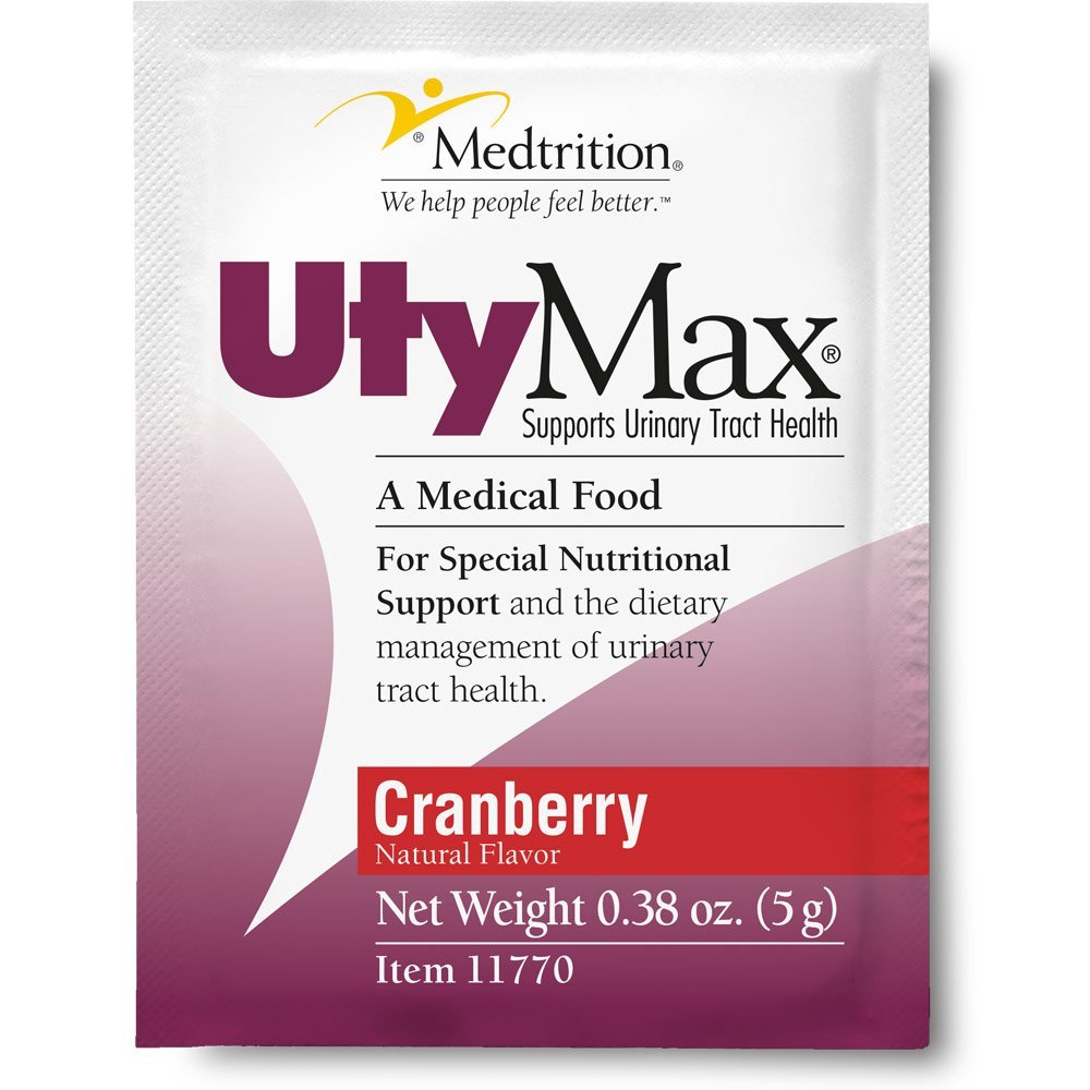 National Nutrition UtyMax CranMax Drink Mix - Cranberry - 5 gm - Case