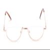 Readers.com Reading Glasses: The Lynwood, Metal round Style for Men and Women view 2