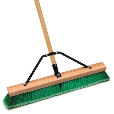 CEQUENT CONSUMER PRODUCTS Assembled Fine Sweeping Push Broom, 24"