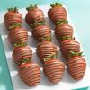 A Gift Inside Milk Madness Chocolate Dipped Strawberries - 12 Berries for Valentine's Day, Birthday, Thank You view 2