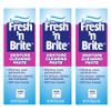 Fresh 'n Brite Denture Cleaning Paste For Dentures, Removable Partial Dentures, Retainers, Mouthguards, Nightguards, Fast Stain Removal, pack of 3, 3.8 oz Tubes view 1