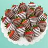 A Gift Inside 18 Berry Bites Milk Dark White Chocolate Covered Strawberries (Fun Size) view 2