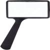 Jumbo Rectangular Handheld Magnifying Glass (3X Magnification)  Scratch Resistant Glass Lens - Large Horizontal Viewing Area view 1