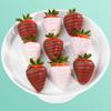 A Gift Inside Love Bites Dipped Strawberries - 9 Fun Size Berries for Valentine's Day Gift, Birthday, Thank You view 2