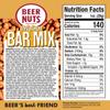 BEER NUTS Original Bar Mix - Crunchy Party Pretzels, Cheese Sticks, Sesame Sticks, Roasted Corn Nuts, & Original Roasted Salty & Sweet Glazed Peanuts - Snack Chips Alternative - 32oz Resealable Bag view 2