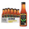 Pure Leaf Iced Tea, Unsweetened Lemon, Real Brewed Tea, Zero Sugar & Zero Calories, 18.5 Fl Oz Bottles (Pack of 12) view 1