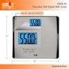 Eat Smart Precision 550 Pound Extra-High Capacity Digital Bathroom Scale, Extra-Wide Platform, Stainless Steel Body Weight Scale with Step-On Tech, Silver view 2