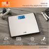 Eat Smart Precision 550 Pound Extra-High Capacity Digital Bathroom Scale, Extra-Wide Platform, Stainless Steel Body Weight Scale with Step-On Tech, Silver view 3