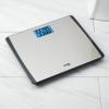 Eat Smart Precision 550 Pound Extra-High Capacity Digital Bathroom Scale, Extra-Wide Platform, Stainless Steel Body Weight Scale with Step-On Tech, Silver view 4