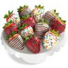 A Gift Inside Happy Birthday Chocolate Dipped Strawberries - 12 Berries view 1