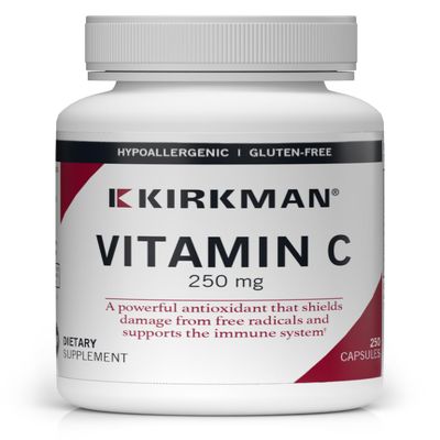 Kirkman  Vitamin C 250 mg - Hypo - 250 Capsules