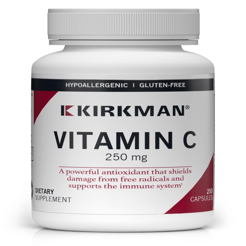Kirkman  Vitamin C 250 mg - Hypo - 250 Capsules