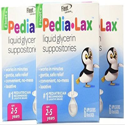 Fleet Children's Pedia-Lax Liquid Glycerin Suppositories -- 6 Suppositories by Fleet