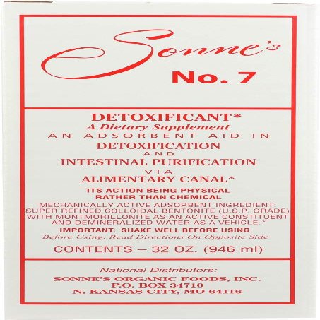Sonne's Organic Foods - Sonne's No. 7 Detoxification, 32 fl oz liquid by Sonne's