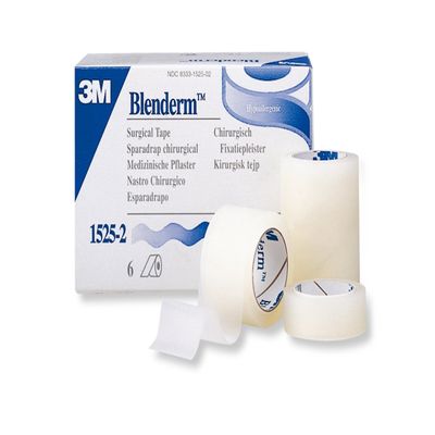 3M Health Care 1525-2 Surgical Tape, 2" x 5 yd. Size (Pack of 60)