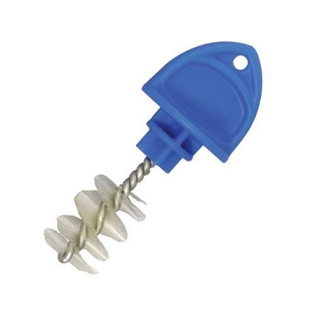 Bev Rite X12 Faucet Hygiene Plug Brush (12 Pack), Small, Blue