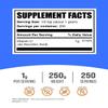 BulkSupplements.com Ascorbic Acid Powder - Vitamin C Supplement, for Immune Support - Ascorbic Acid Food Grade, Gluten Free, 1g per Serving, 250g (8.8 oz) (Pack of 1) view 2