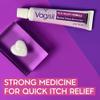 Vagisil Maximum Strength Feminine Anti-Itch Cream with Benzocaine for Women, Helps Relieve Yeast Infection Irritation, Gynecologist Tested, Fast-Acting, Soothes and Cools Skin, 1 oz view 2