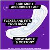 Kotex Natural Balance Overnight Maxi view 2