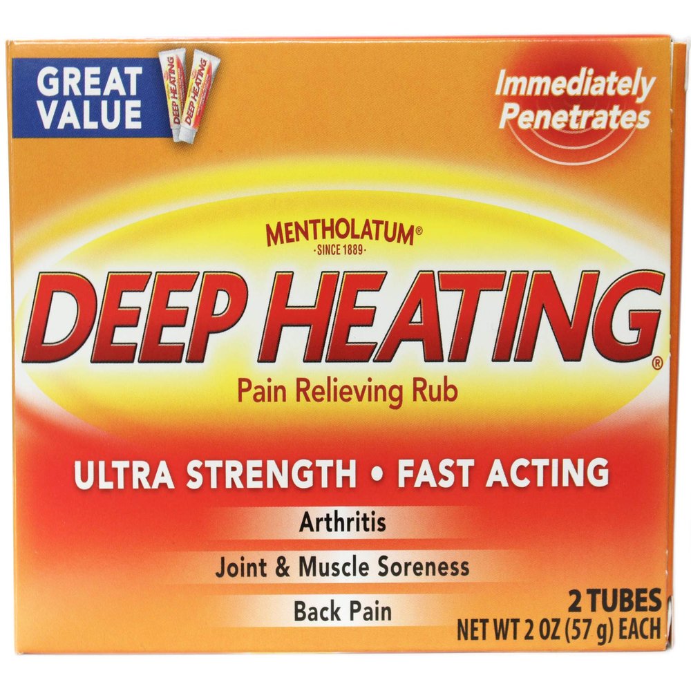 Deep Heating Pain Relieving Rub, Extra Strength, 2 oz (57 g)