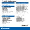 First Aid Only 298 Piece All-Purpose Emergency First Aid Kit for Home, Office, Car, Apartment, Dorm, and Camping, Travel-Friendly Compact Pouch Fits in Backpacks, Suitcases, Cabinets, and Drawers view 3