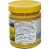100% Organic Yellow Mustard; Glass view 2