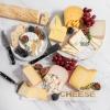 igourmet Cheese Sampler - Our Royal 8-Cheese Assortment contains Blue Cheese, Goat Cheese, Nutty, Smoked, Tangy, Spanish Cheese, Goat Cheese, Creamy, and Swiss view 2