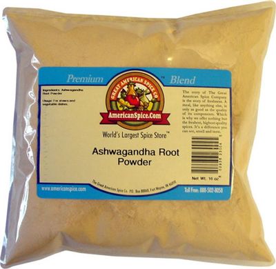 Ashwagandha Root Powder, Bulk, 16 oz