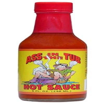 Ass in the Tub Hot Sauce, 5 fl oz